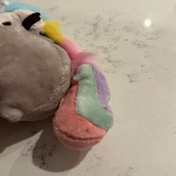 Pusheen unicorn plush keychain - Picture 6 of 6